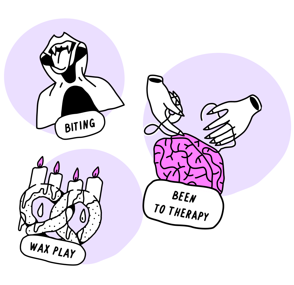 BITING / BEEN TO THERAPY / WAX PLAY